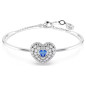 BRACCIALE RIGIDO HYPERBOLA CUORE BLU DONNA SWAROVSKI BRACCIALE RIGIDO HYPERBOLA CUORE BLU DONNA SWAROVSKI