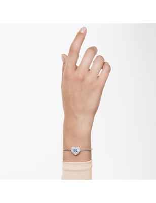 BRACCIALE RIGIDO HYPERBOLA CUORE BLU DONNA SWAROVSKI  5680393 Swarovski