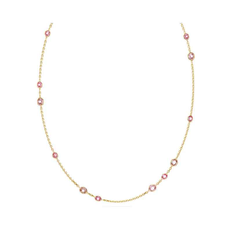 COLLANA IMBER LUNGA ROSA PLACCATO COLOR ORO DONNA SWAROVSKI COLLANA IMBER LUNGA ROSA PLACCATO COLOR ORO DONNA SWAROVSKI