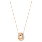 COLLANA PENDENTE FURTHER PAVÉ CERCHI INTRECCIATI DONNA SWAROVSKI COLLANA PENDENTE FURTHER PAVÉ CERCHI INTRECCIATI DONNA SWAROVSKI