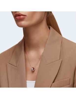 COLLANA PENDENTE FURTHER PAVÉ CERCHI INTRECCIATI DONNA SWAROVSKI  5240525 Swarovski