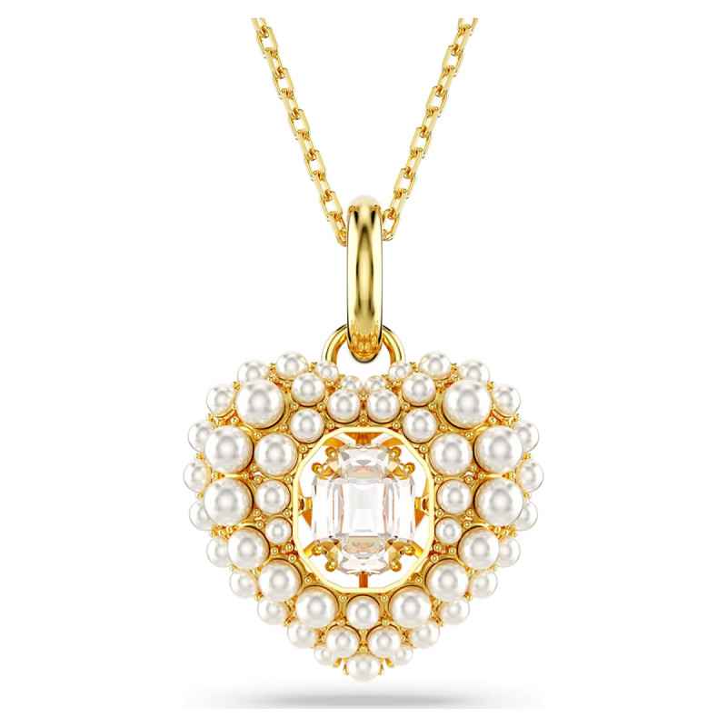 COLLANA HYPERBOLA CUORE BIANCO DONNA SWAROVSKI COLLANA HYPERBOLA CUORE BIANCO DONNA SWAROVSKI