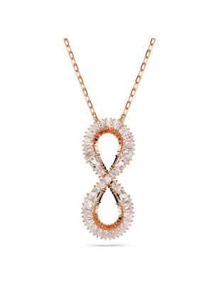 COLLANA HYPERBOLA INFINITO BIANCO DONNA SWAROVSKI 