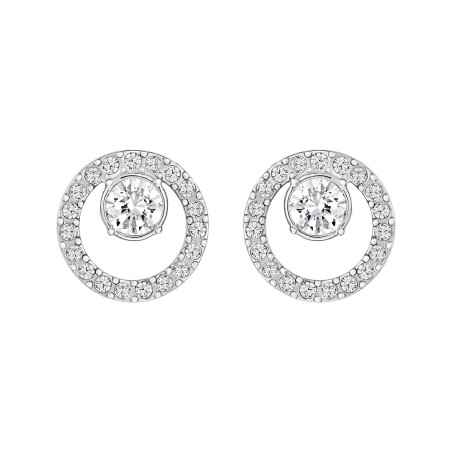 ORECCHINI LOBO CONSTELLA BIANCHI DONNA SWAROVSKI CREATIVITY 5201707 Swarovski