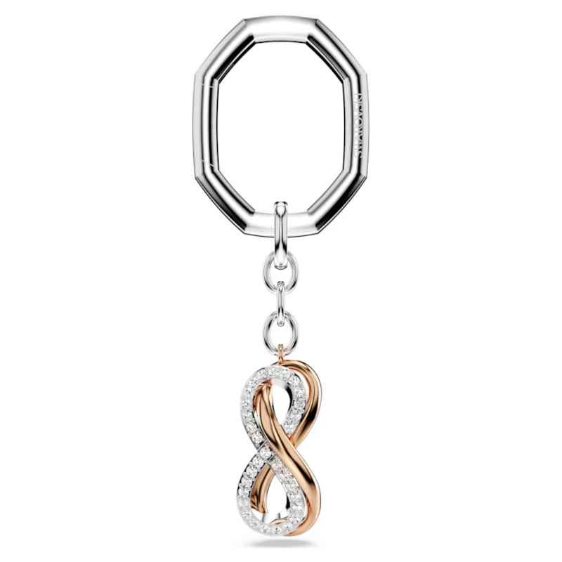 PORTACHIAVI INFINITO MIX DI FINITURE DONNA SWAROVSKI PORTACHIAVI INFINITO MIX DI FINITURE DONNA SWAROVSKI