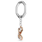 PORTACHIAVI INFINITO MIX DI FINITURE DONNA SWAROVSKI PORTACHIAVI INFINITO MIX DI FINITURE DONNA SWAROVSKI