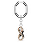 PORTACHIAVI INFINITO MIX DI FINITURE DONNA SWAROVSKI PORTACHIAVI INFINITO MIX DI FINITURE DONNA SWAROVSKI