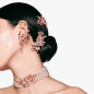 FERMAGLIO GEMA CRYSTAL PEARL FIORE ROSA SWAROVSKI FERMAGLIO GEMA CRYSTAL PEARL FIORE ROSA SWAROVSKI