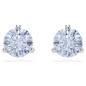 ORECCHINI A LOBO SOLITAIRE ROUND BLU DONNA SWAROVSKI 