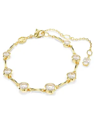 Bracciale tennis Imber placcato color oro Donna Swarovski  5705465 Swarovski