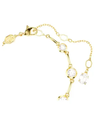 Bracciale tennis Imber placcato color oro Donna Swarovski 
