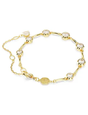 Bracciale tennis Imber placcato color oro Donna Swarovski  5705465 Swarovski