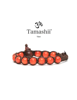 Bracciale Bamboo coral Donna-Uomo Tamashii 1 Giro