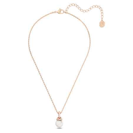 COLLANA ORIGINALLY PENDENTE PERLA BIANCA SWAROVSKI 5669523 Swarovski