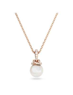 COLLANA ORIGINALLY PENDENTE PERLA BIANCA SWAROVSKI 5669523 Swarovski