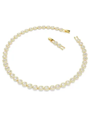 Collana Tennis Una Angelic dorata DONNA Swarovski  - category_name - XDMG De Marchi Gianotti