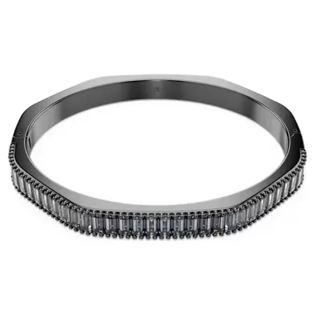 Bracciale rigido Matrix grigio taglio baguette Donna Swarovski  5720365 Swarovski