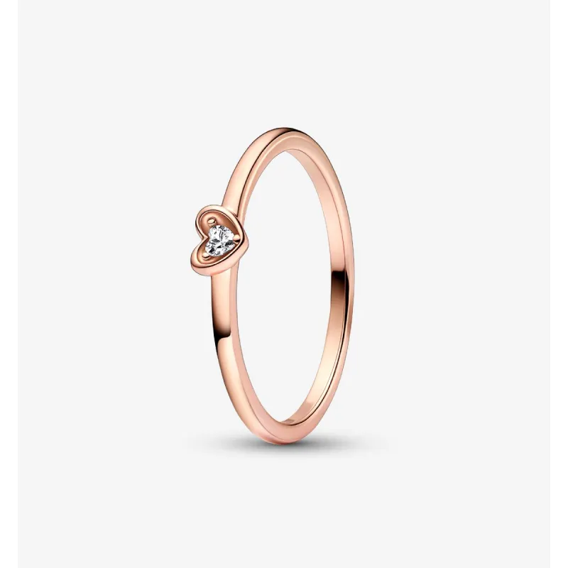 Anello Cuore Splendente mis.50 Donna Pandora 