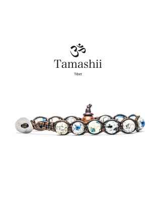 Bracciale CON PIETRA DEL K2 UOMO-DONNA Tamashii 1 Giro BHS900-249 Tamashii