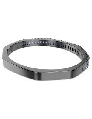 Bracciale rigido Matrix blu taglio baguette Donna Swarovski  5721177 Swarovski