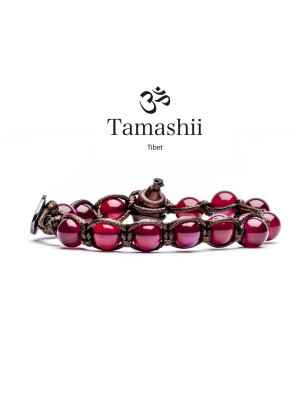 Bracciale con Agata rossa UOMO-DONNA Tamashii 1 Giro