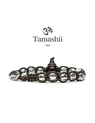 Bracciale in Argento 925 Donna-Uomo Tamashii Ruota Della Preghiera