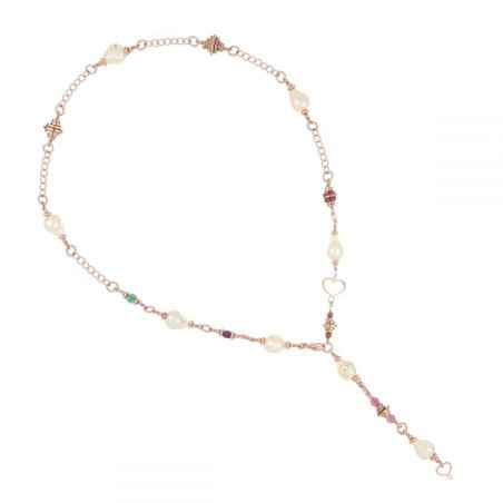 Collana Perle scaramazze e catene Donna Maman et Sophie
