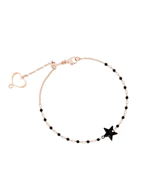 Bracciale Spinello e Stella Nera Donna Maman et Sophie 