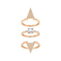 ANELLO SET 3 FUNK ROSE GOLD M52 DONNA SWAROVSKI 