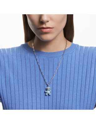COLLANA BLU DONNA SWAROVSKI TEDDY 5642979 Swarovski