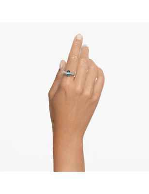 ANELLO DOPPIA FASCIA VERDE MIS.55 DONNA SWAROVSKI - category_name - XDMG De Marchi Gianotti