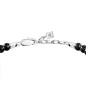 Bracciale Acciaio Onice nero Pietre UOMO Morellato 