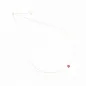Girocollo 18KT Cuore rosso Donna Maman et Sophie
