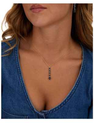 COLLANA PENDENTE LUNGA DANCING AZURE DONNA NANIS  CS21-597 Nanis