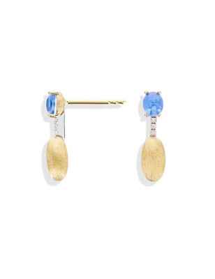 ORECCHINI PENDENTI TOPAZIO LONDON BLU DONNA NANIS  OS18-597 Nanis