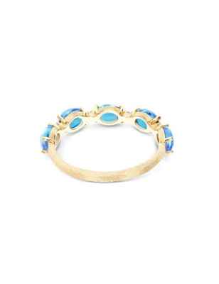 ANELLO DANCING AZURE CON BOULE IN ORO DONNA NANIS  AS38-597 Nanis