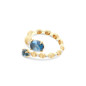 ANELLO CONTRARIE' DANCING AZURE DONNA NANIS  ANELLO CONTRARIE' DANCING AZURE DONNA NANIS