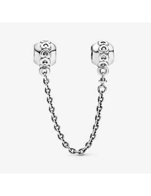 CHARM CATENA DI SICUREZZA FASCIA DI CUORI DONNA PANDORA  - category_name - XDMG De Marchi Gianotti