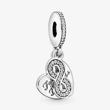CHARM PENDENTE PENDENTE AMICHE PER SEMPRE DONNA PANDORA 791948CZ Pandora