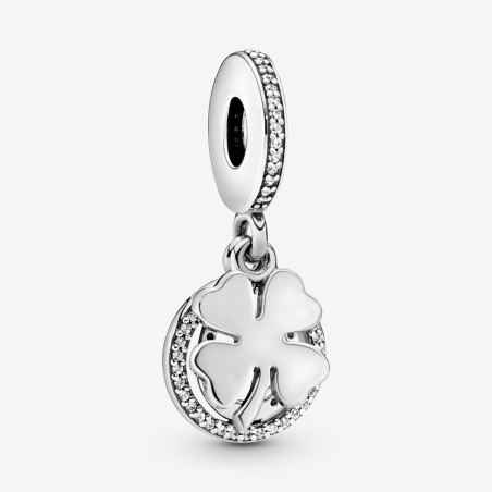CHARM PENDENTE QUADRIFOGLIO DONNA PANDORA MOMENTS 792089CZ Pandora
