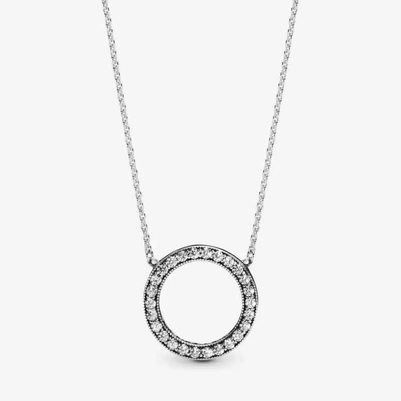 COLLANA CERCHIO GRANDE SIGNATURE DONNA PANDORA COLLANA CERCHIO GRANDE SIGNATURE DONNA PANDORA