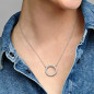 COLLANA CERCHIO GRANDE SIGNATURE DONNA PANDORA COLLANA CERCHIO GRANDE SIGNATURE DONNA PANDORA