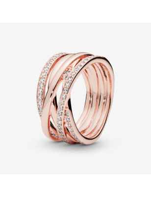 ANELLO FASCIA INTRECCIATA MIS. 54 DONNA PANDORA 180919CZ-54 Pandora