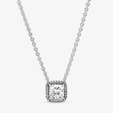 COLLANA CON PUNTO LUCE QUADRATO DONNA PANDORA 