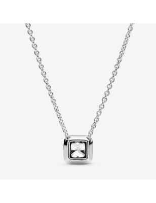 COLLANA CON PUNTO LUCE QUADRATO DONNA PANDORA  396241CZ-45 Pandora