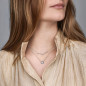 COLLANA CON PUNTO LUCE QUADRATO DONNA PANDORA COLLANA CON PUNTO LUCE QUADRATO DONNA PANDORA