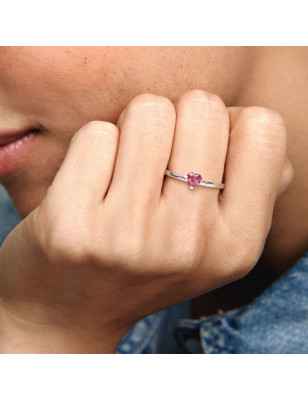 ANELLO SOLITARIO ROSSO MIS.58 DONNA PANDORA  196574CZRMX-58 Pandora