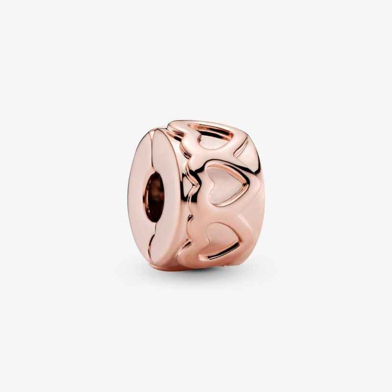 Charm Clip fascia di cuori Donna Pandora Charm Clip fascia di cuori Donna Pandora