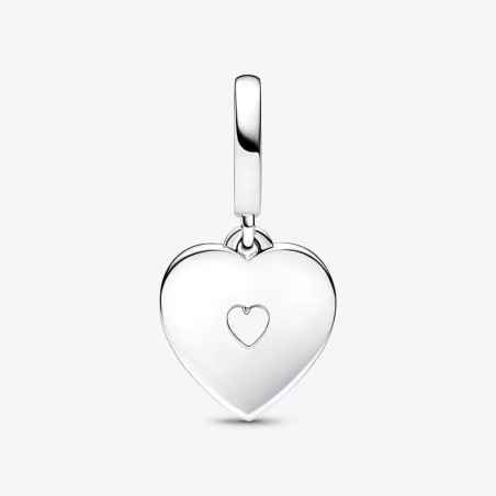CHARM PENDENTE CUORE PERLE COLTIVATE DONNA PANDORA 