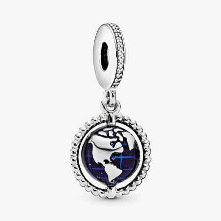 CHARM PENDENTE GLOBO GIREVOLE DONNA PANDORA  798021CZ Pandora